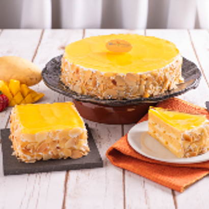 Mango Mousse (1kg Whole Cake)